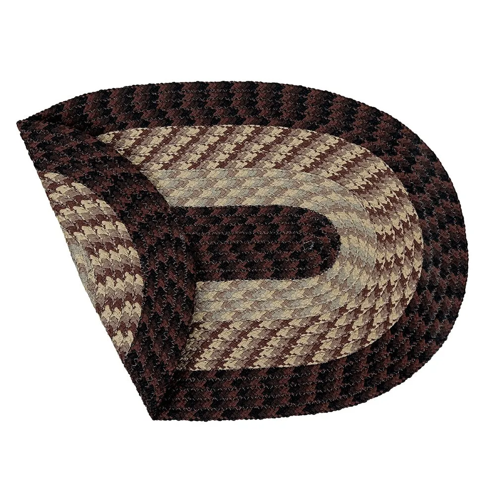 Better Trends Alpine Braid 100% Polypropylene Stain-resistant & Double-Sided Reversible Durable Indoor Area Utility Rug