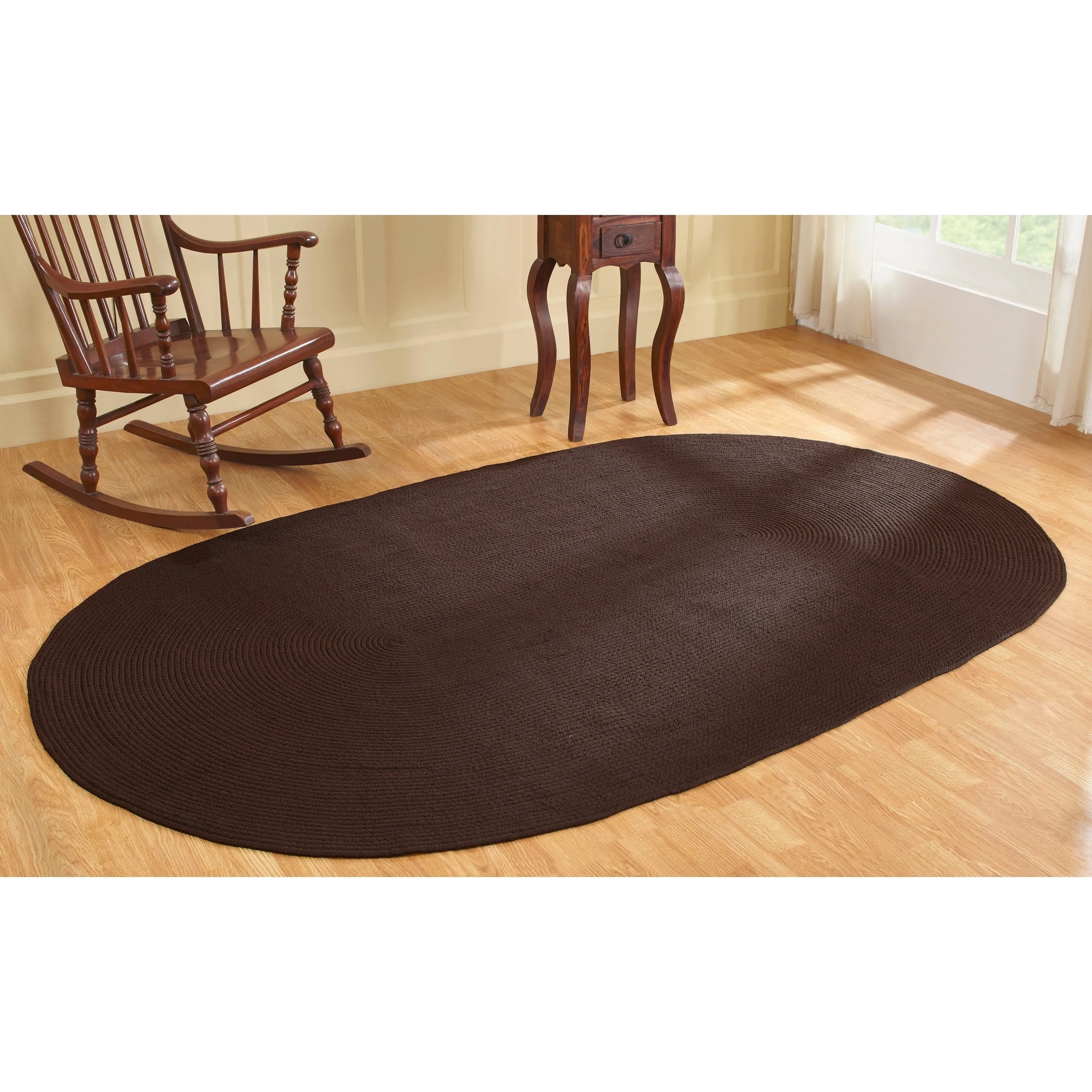 Better Trends Alpine Braid 100% Polypropylene Stain-resistant & Double-Sided Reversible Durable Indoor Area Utility Rug