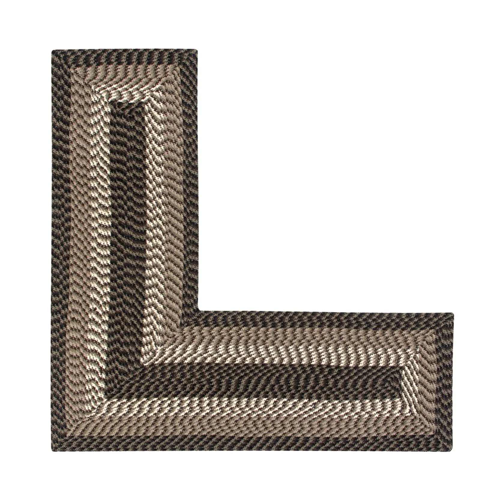 Better Trends Alpine Braid 100% Polypropylene Stain-resistant & Double-Sided Reversible Durable Indoor Area Utility Rug