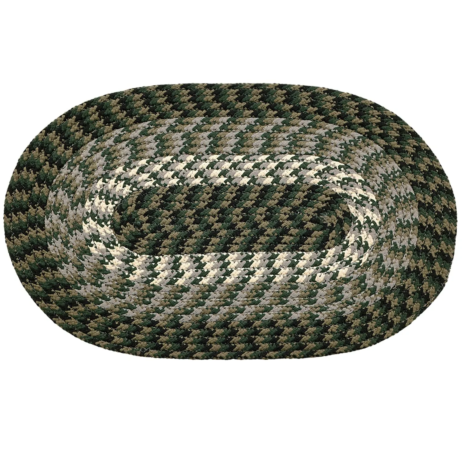 Better Trends Alpine Braid 100% Polypropylene Stain-resistant & Double-Sided Reversible Durable Indoor Area Utility Rug