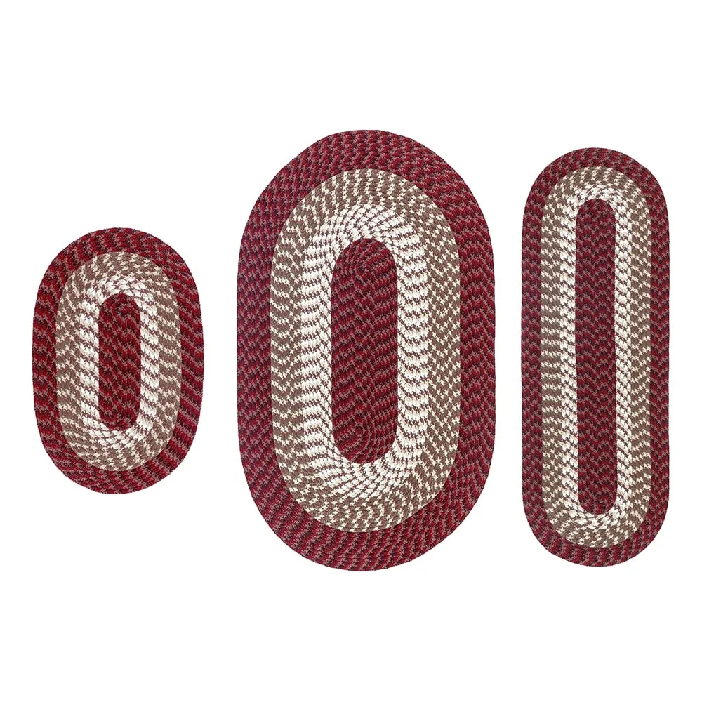 Better Trends Alpine Braid 100% Polypropylene Stain-resistant & Double-Sided Reversible Durable Indoor Area Utility Rug