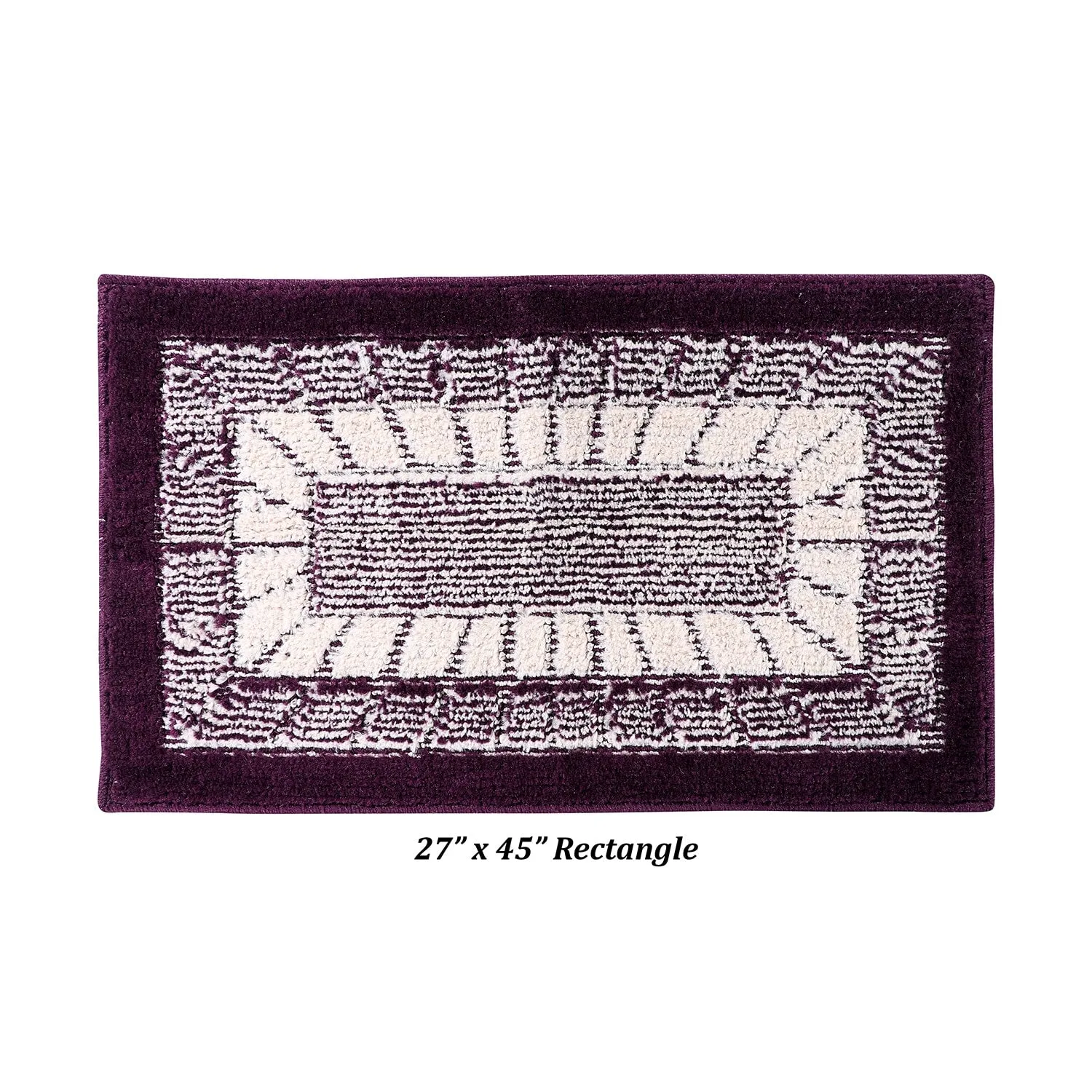 Better Trends Radiance Collection 100% Polypropylene Lightweight Stunning Elegant Machine Washable Kitchen Rug Mat