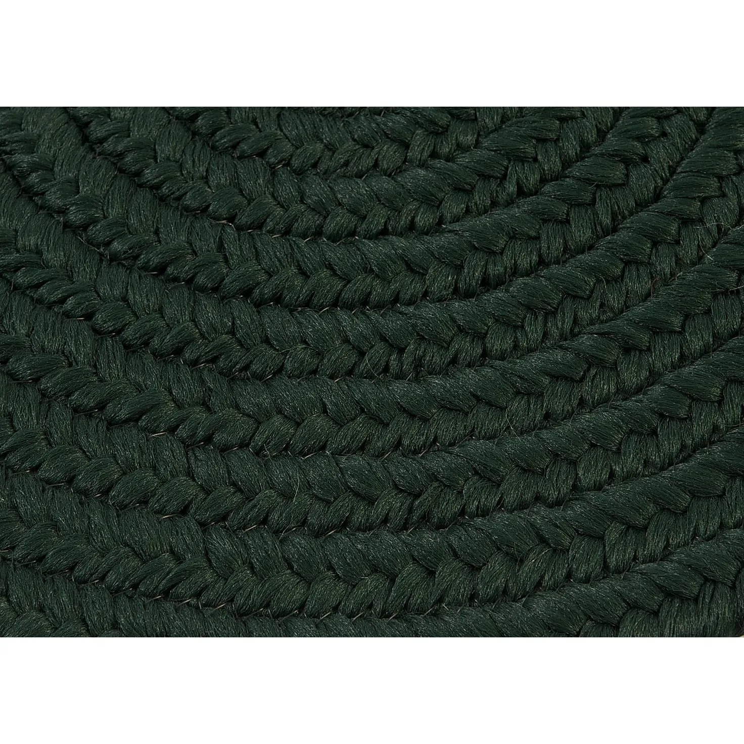 Boca Indoor/Outdoor Oval Solid Braided Door Mat