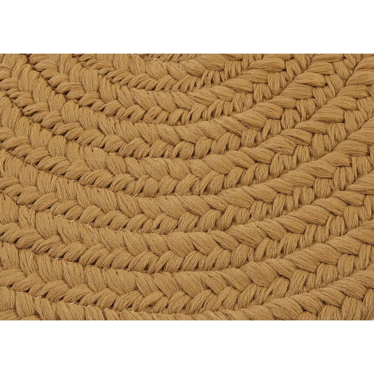 Boca Indoor/Outdoor Oval Solid Braided Door Mat
