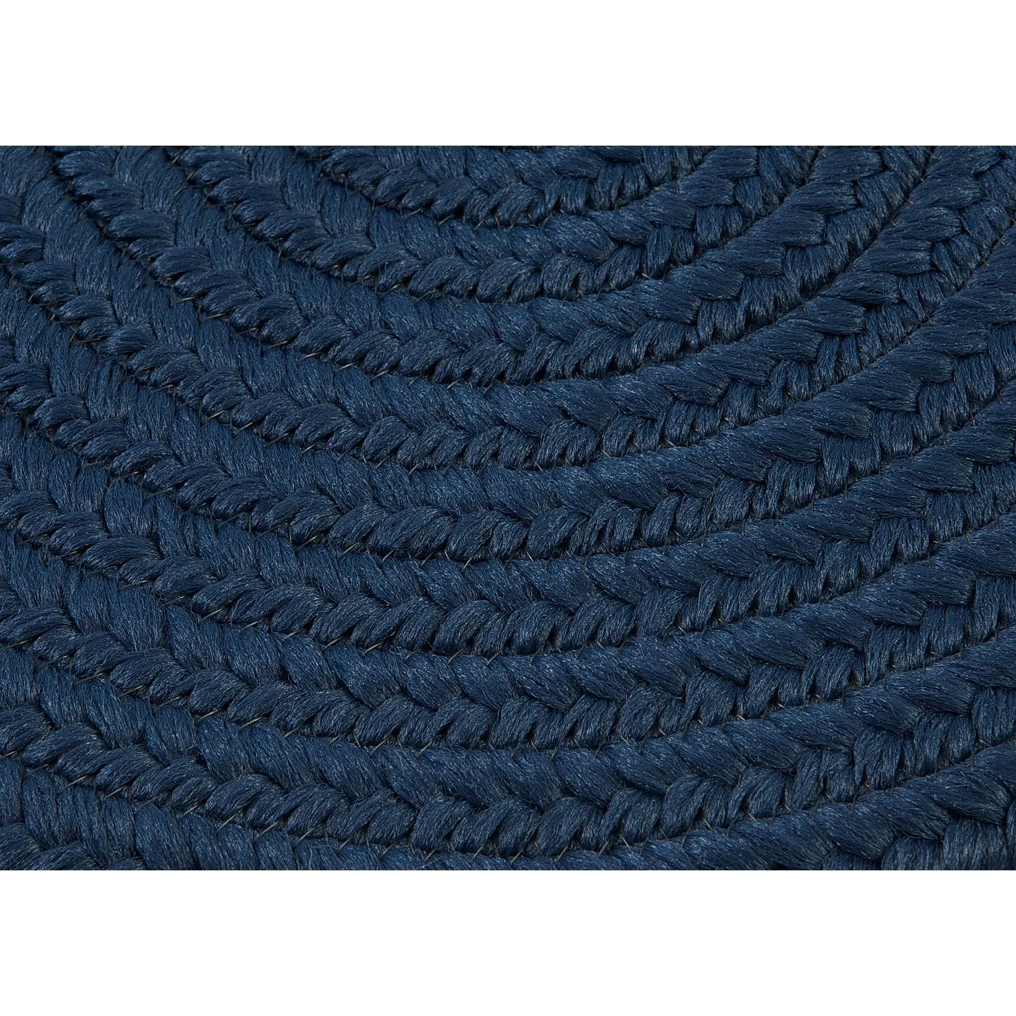 Boca Indoor/Outdoor Oval Solid Braided Door Mat