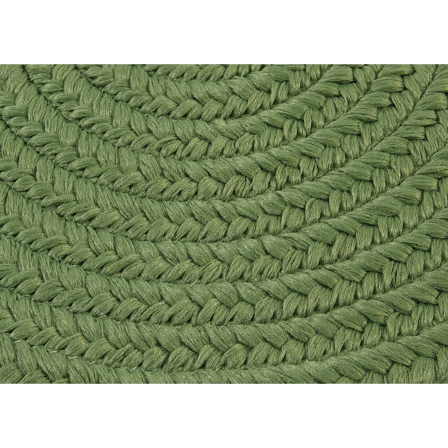 Boca Indoor/Outdoor Oval Solid Braided Door Mat