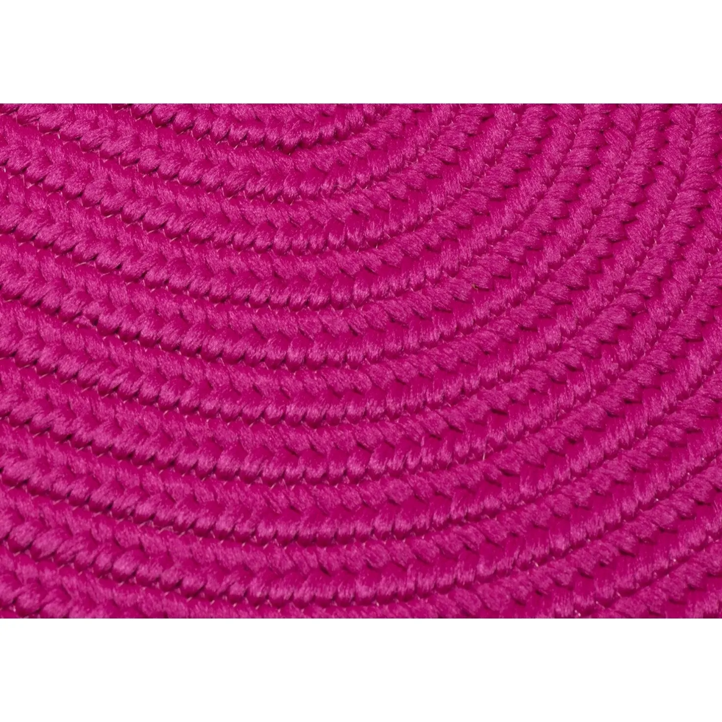 Boca Indoor/Outdoor Oval Solid Braided Door Mat