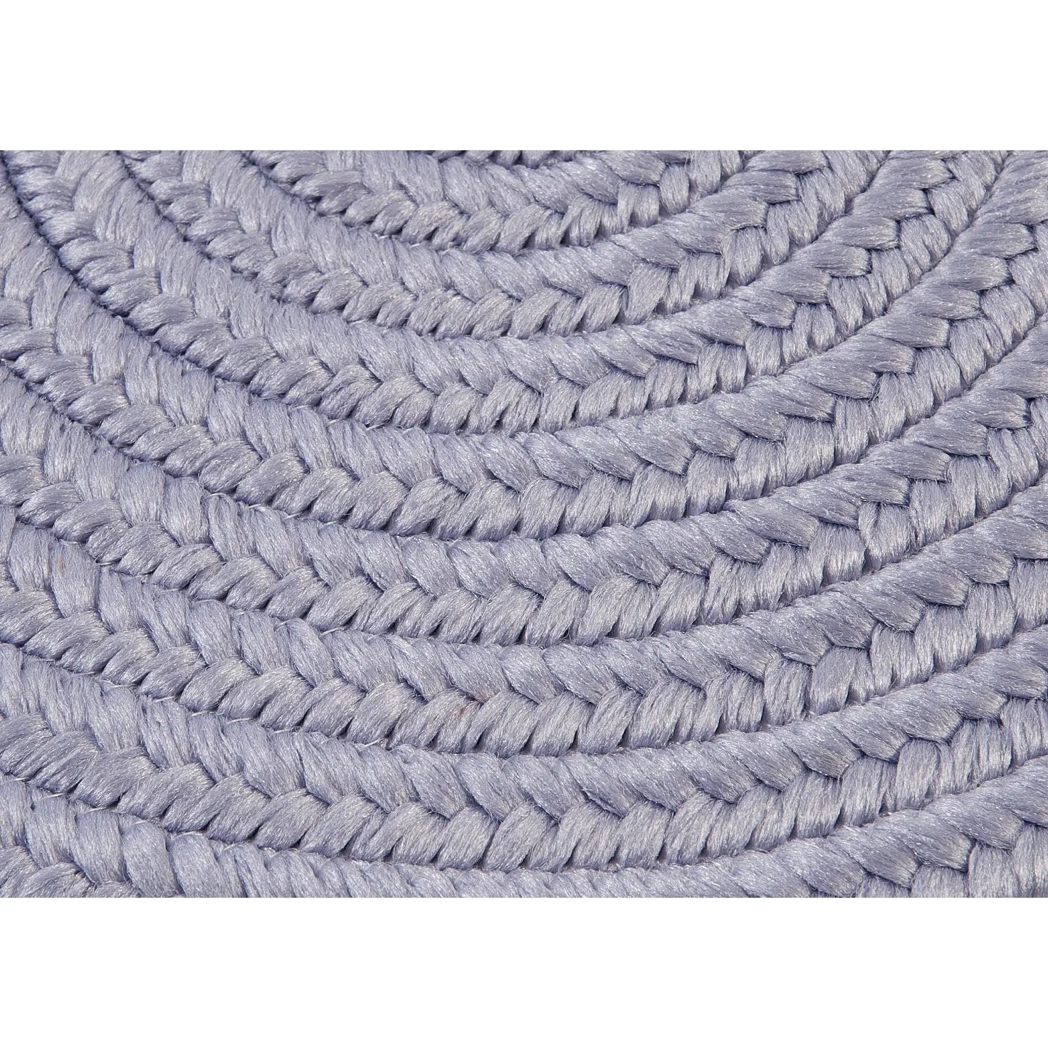 Boca Indoor/Outdoor Oval Solid Braided Door Mat
