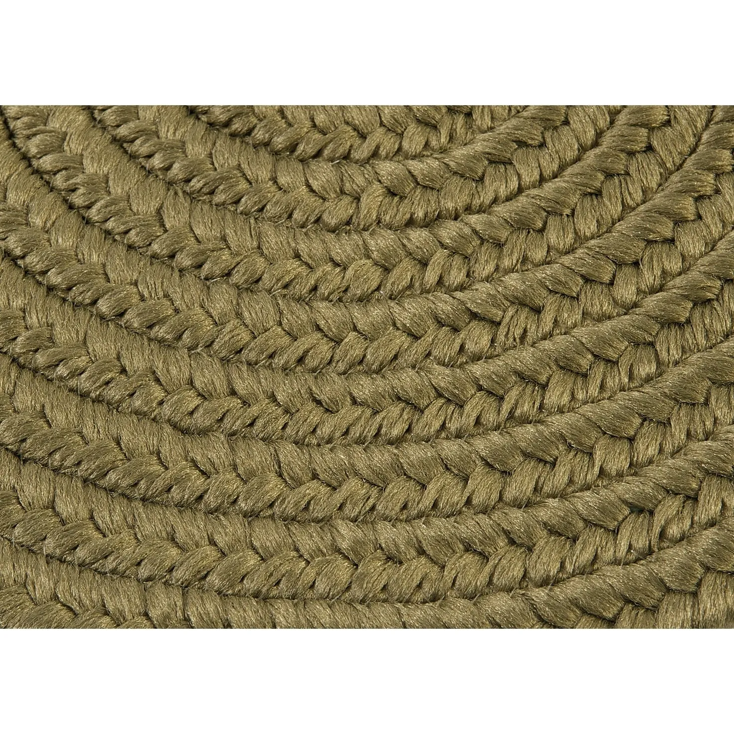 Boca Indoor/Outdoor Oval Solid Braided Door Mat