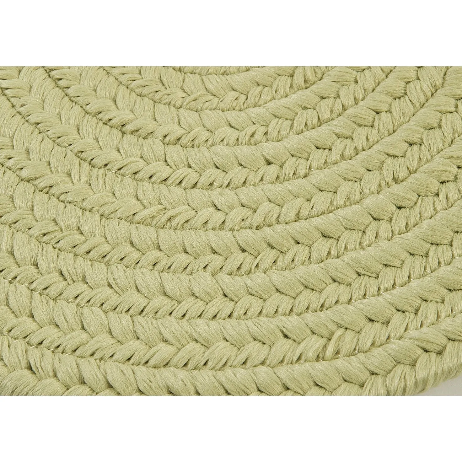Boca Indoor/Outdoor Oval Solid Braided Door Mat