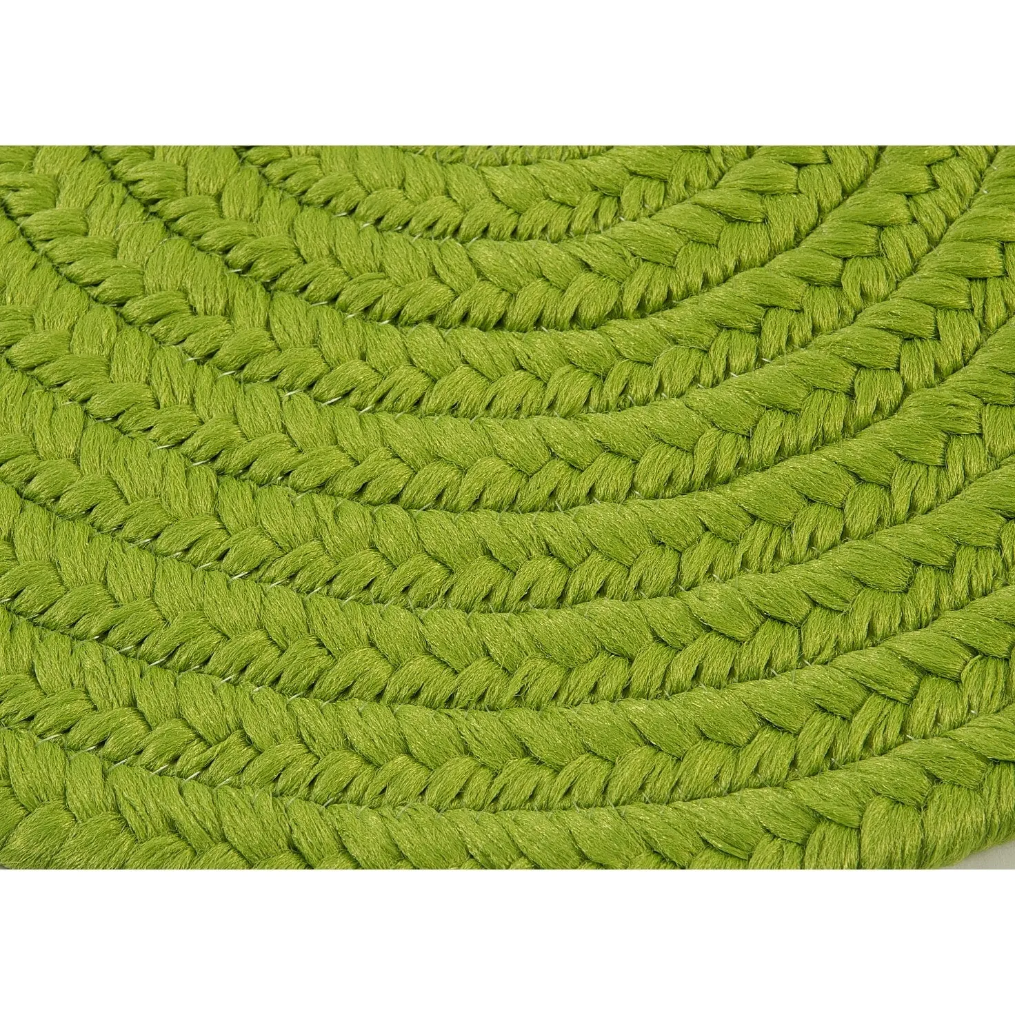 Boca Indoor/Outdoor Oval Solid Braided Door Mat