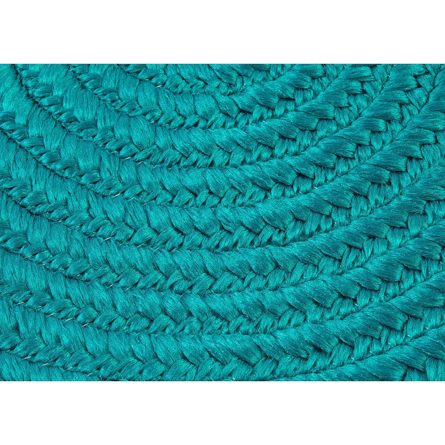 Boca Indoor/Outdoor Oval Solid Braided Door Mat