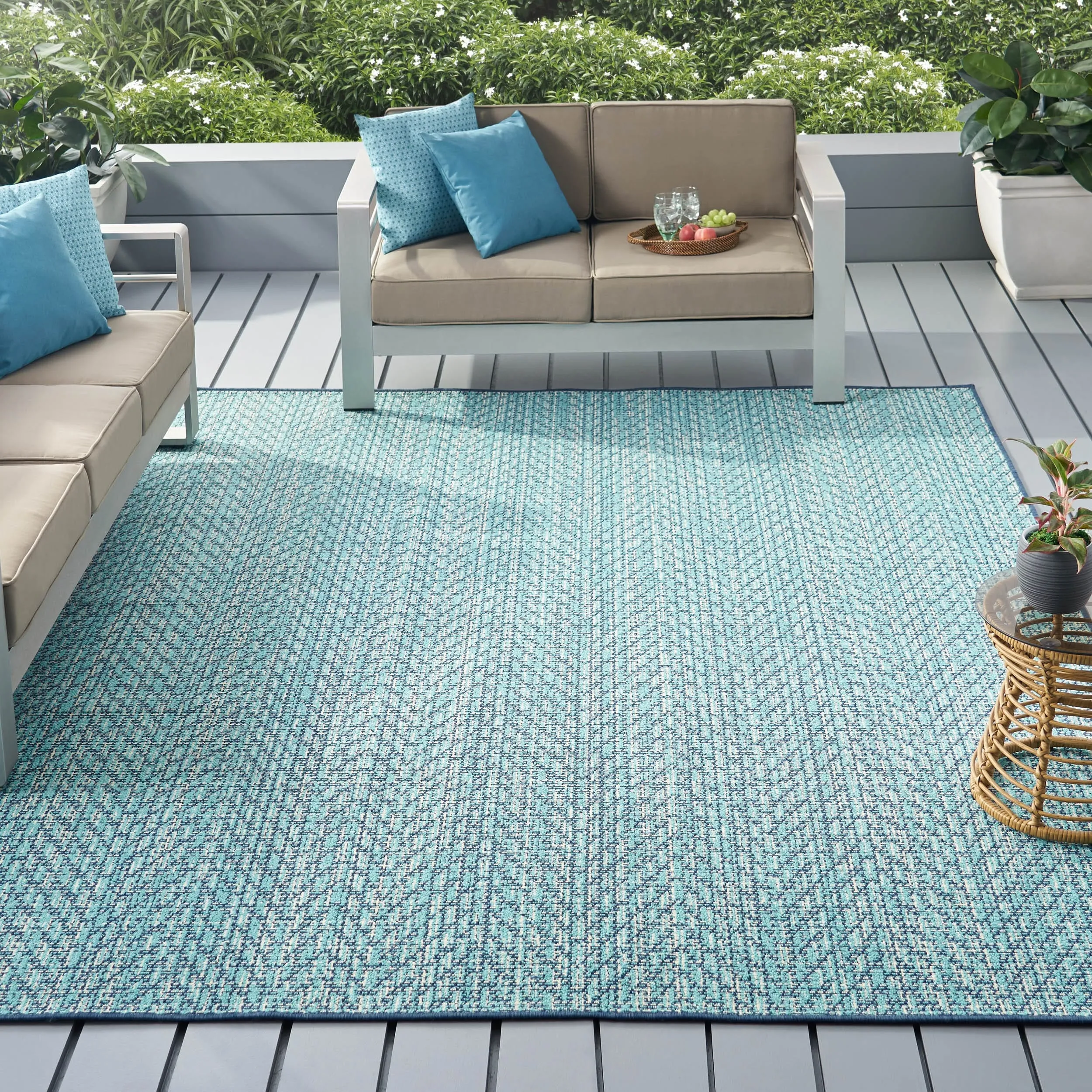 Boggio Indoor and Outdoor Area Rug by Christopher Knight Home