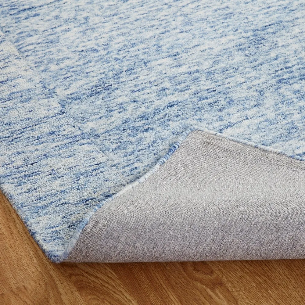 Capri Tweed Blue Area Rug