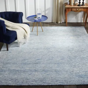 Capri Tweed Blue Area Rug