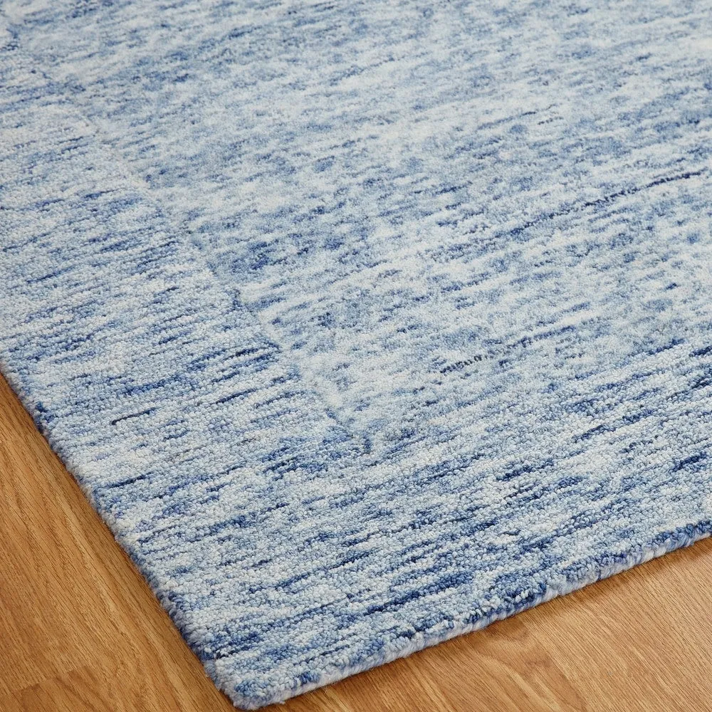 Capri Tweed Blue Area Rug