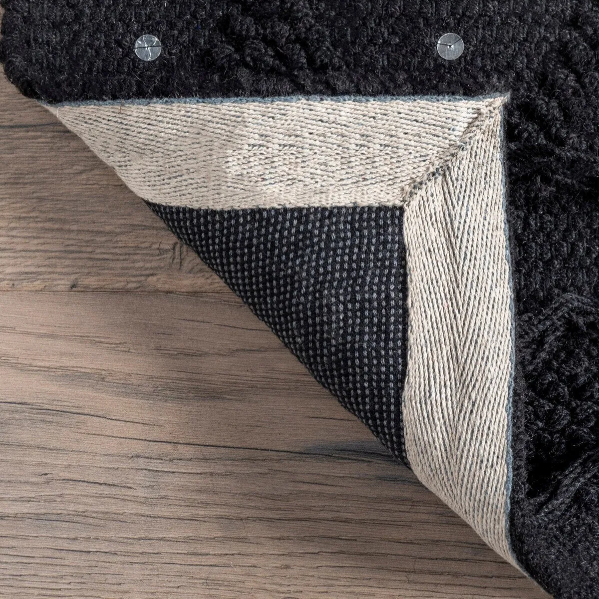 Chandy Textured Wool Area Rug