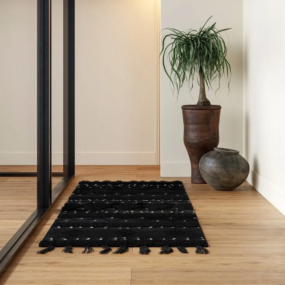 Chandy Textured Wool Area Rug
