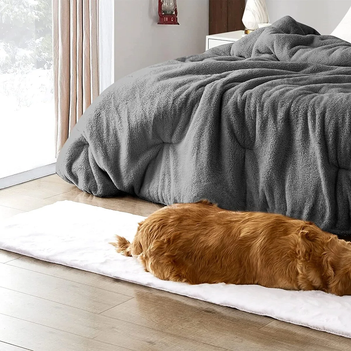 Chunky Bunny - Coma Inducer Runner Rug - White