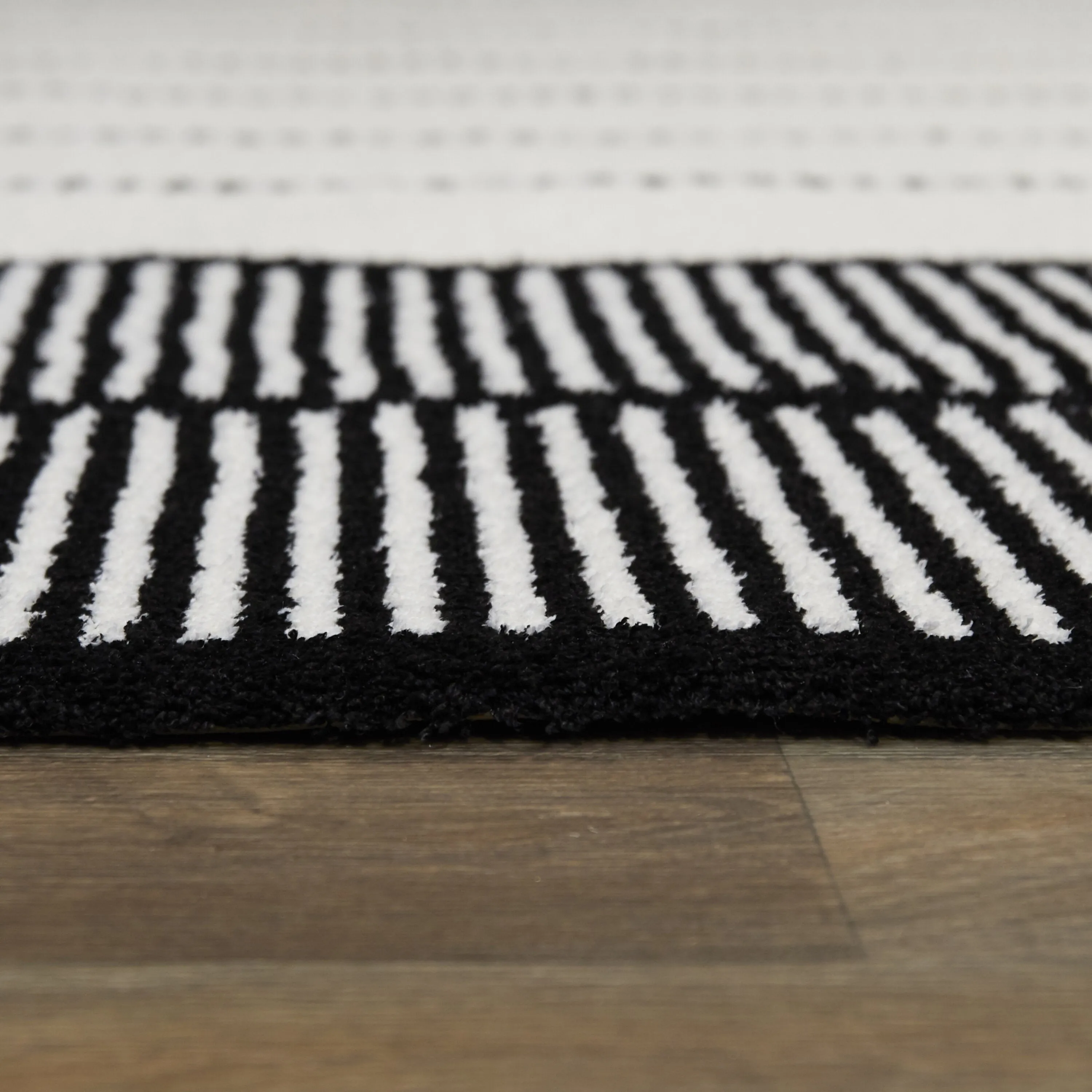 Claudel Modern Striped Area Rug