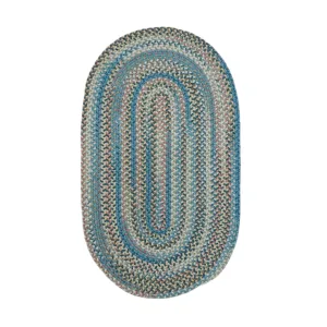 Colonial Mills New England Braid Multi Colored Wool Area Rug