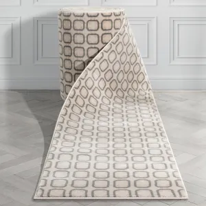 Custom Size Runner Baldwin Carter Glam Modern Geometric Stair Rug