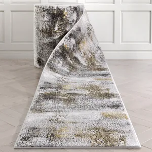 Custom Size Runner Fairmont Kenneth Glam Abstract Pattern Stair Rug
