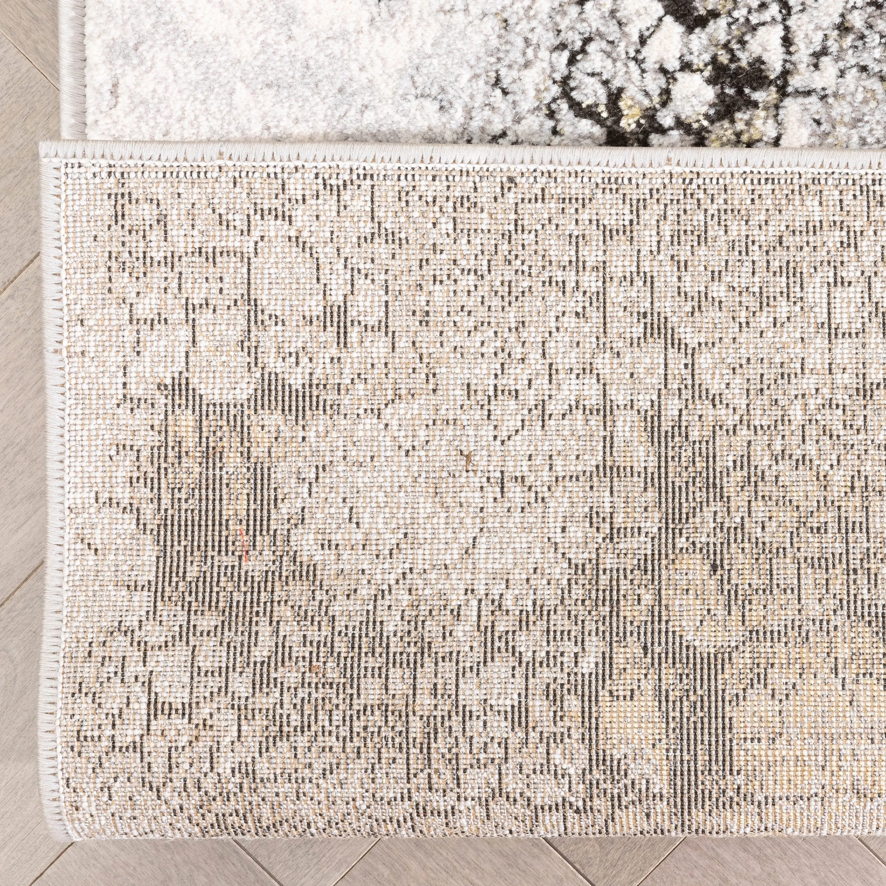 Custom Size Runner Fairmont Kenneth Glam Abstract Pattern Stair Rug
