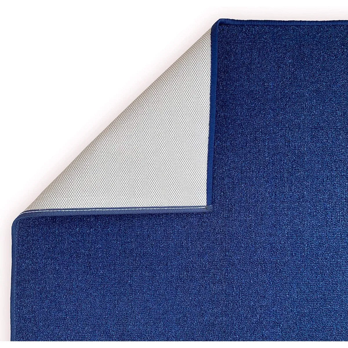 Custom Size Solid Design 26 Inch Wide Non-Slip Stair Runner Rug