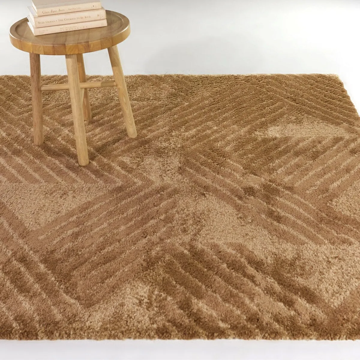 Deane Modern Striped Area Rug