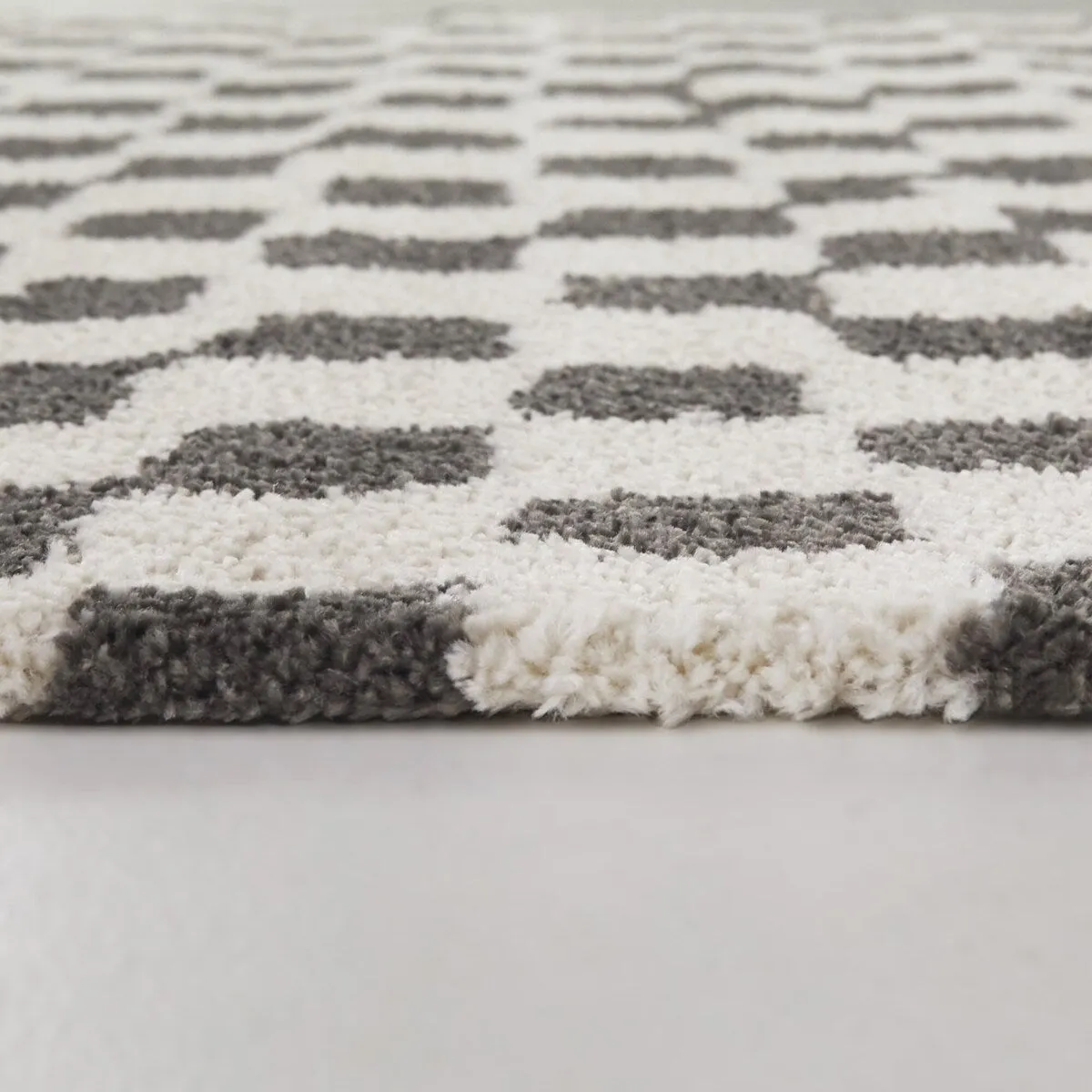 Dietrich Modern Checkered Area Rug
