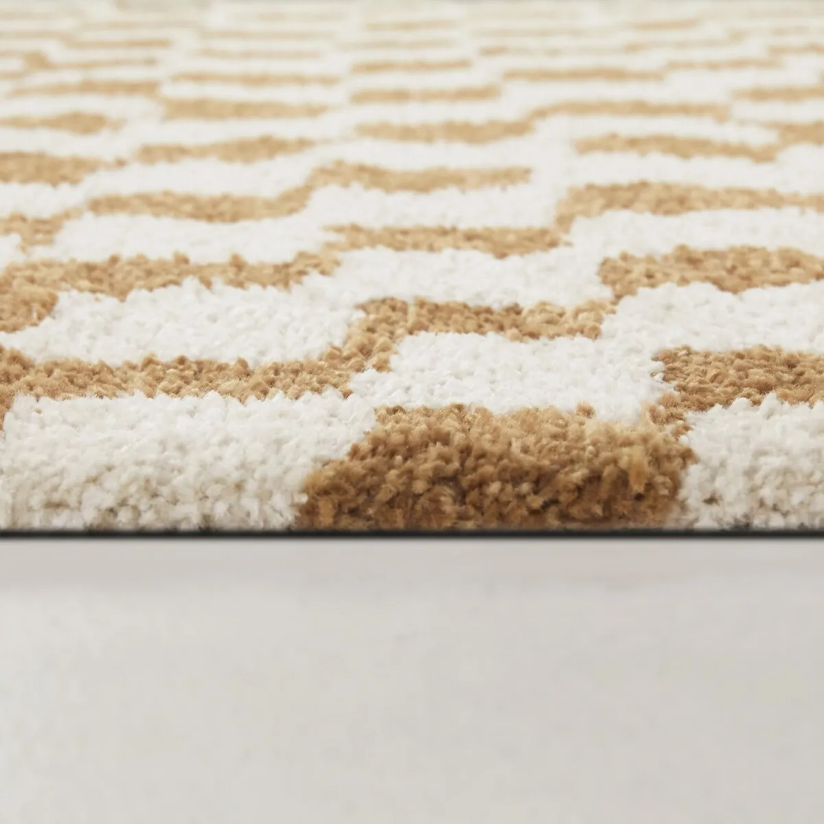 Dietrich Modern Checkered Area Rug