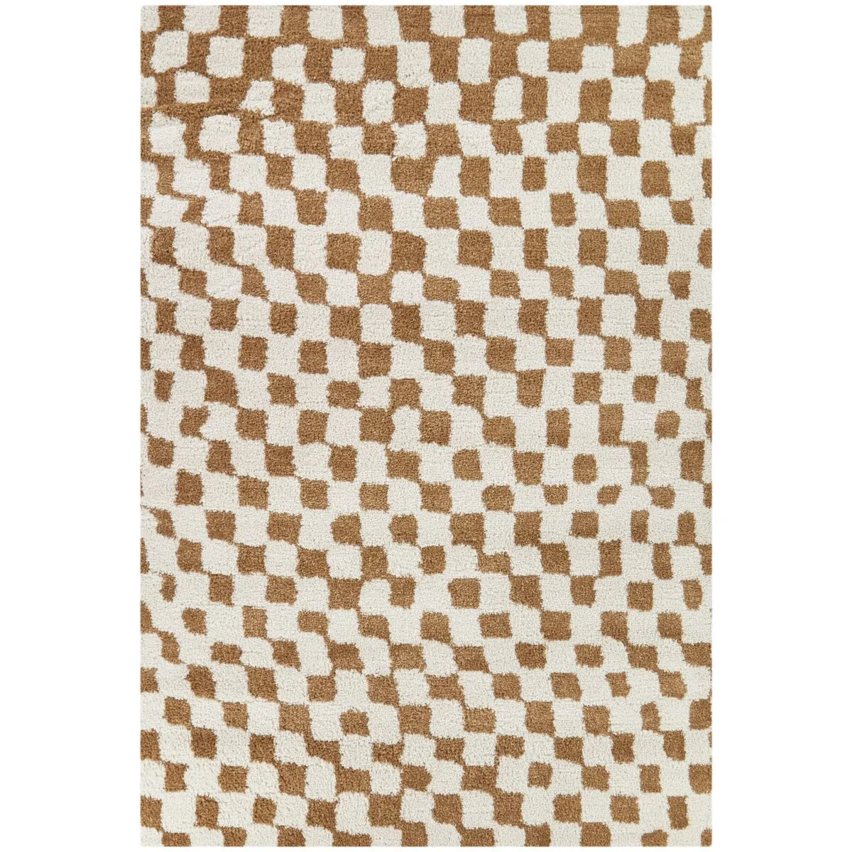Dietrich Modern Checkered Area Rug