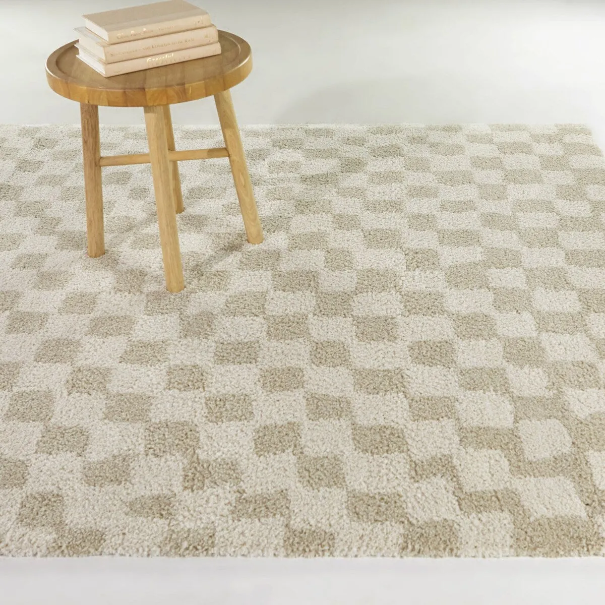 Dietrich Modern Checkered Area Rug