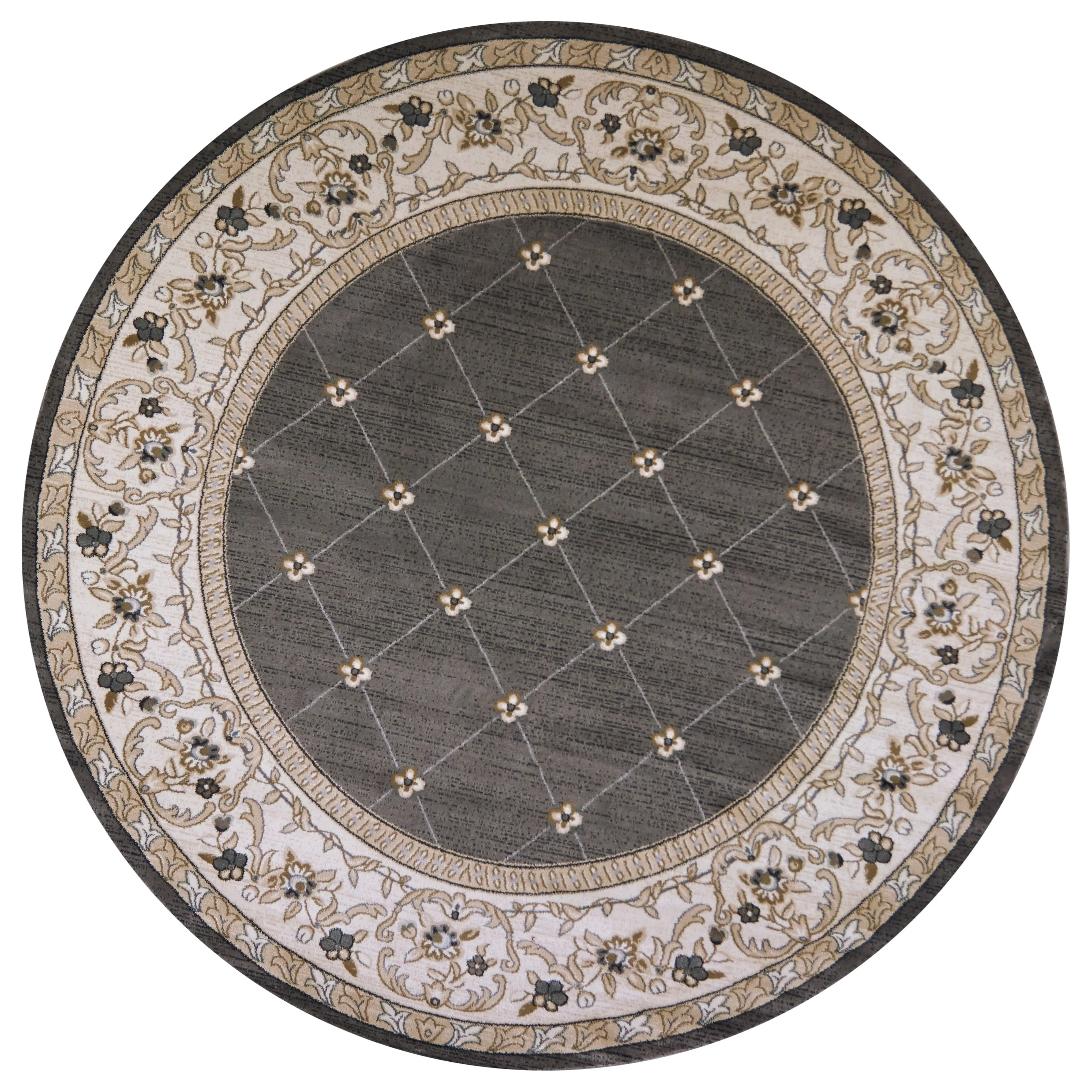 Domani Avon Elegant Victorian Trellis Rug