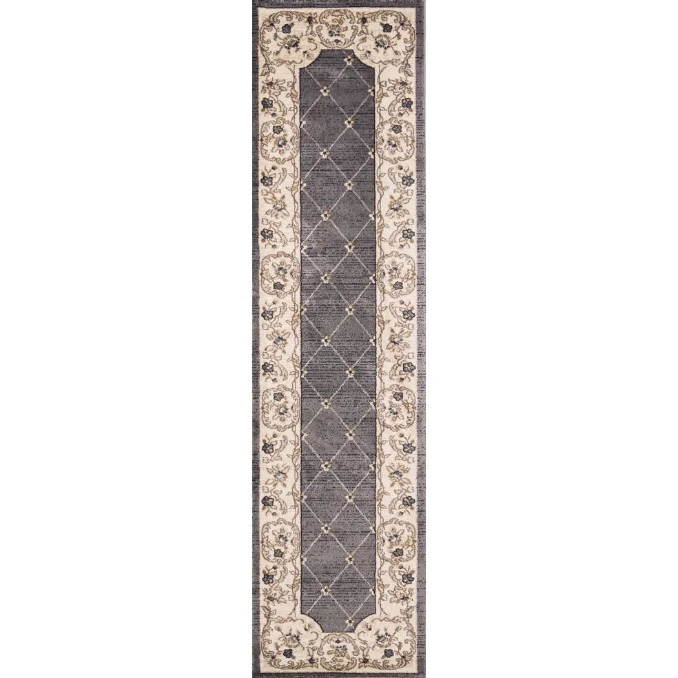 Domani Avon Elegant Victorian Trellis Rug