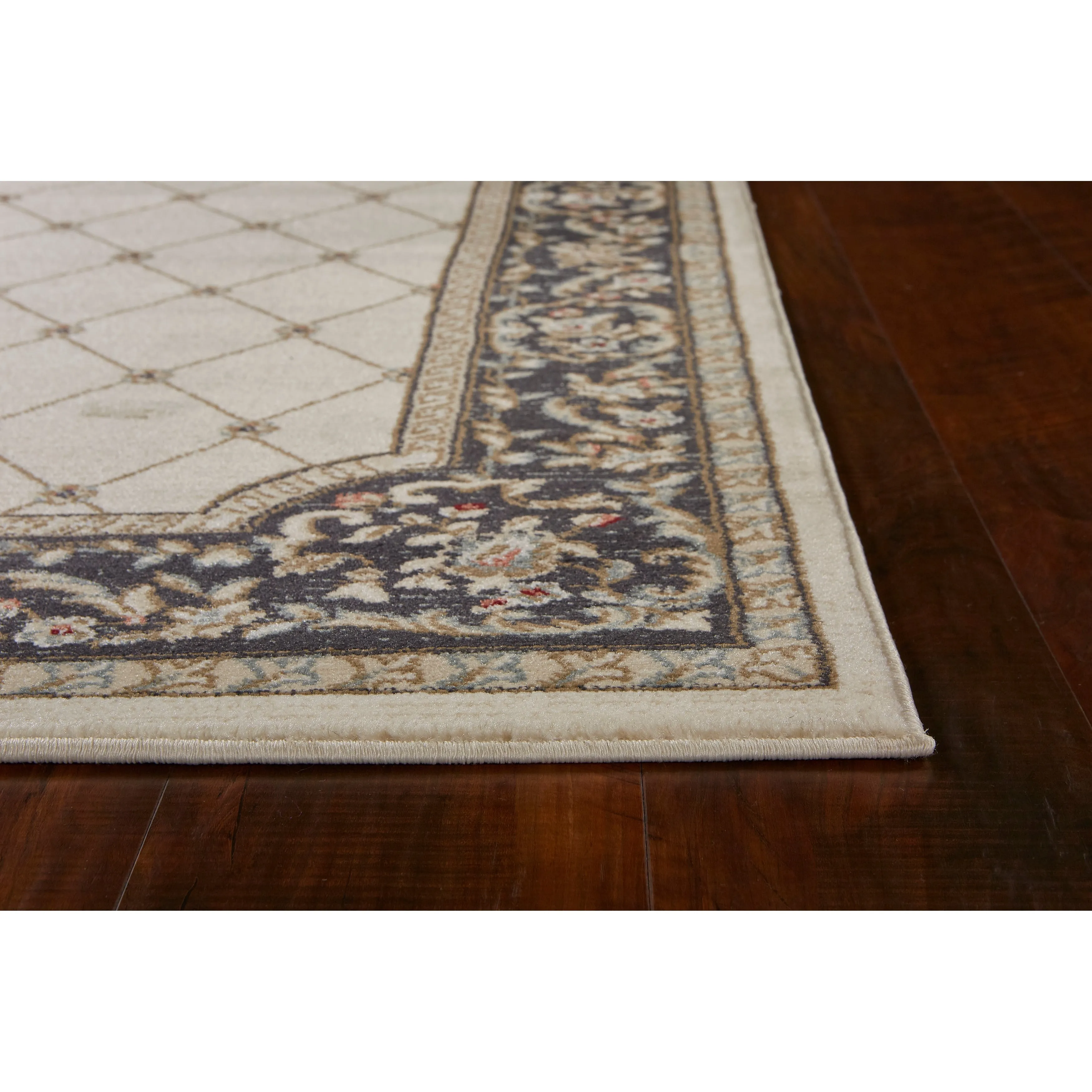 Domani Avon Elegant Victorian Trellis Rug