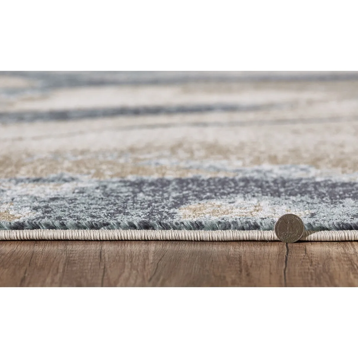 Domani Basics Abstract Marble Rug