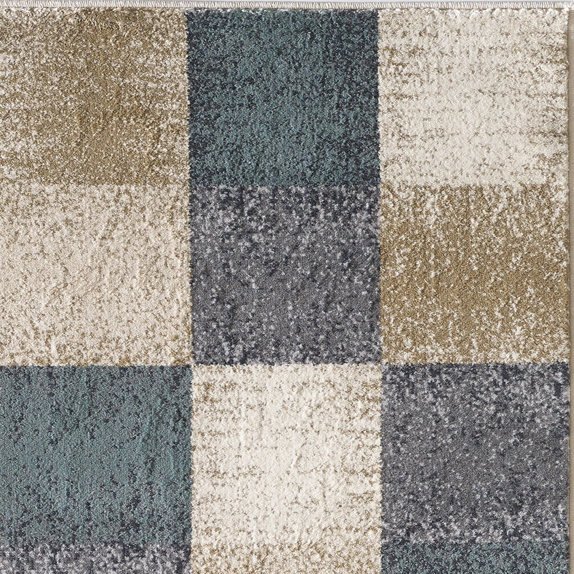 Domani Basics Distressed Colorblock Rug
