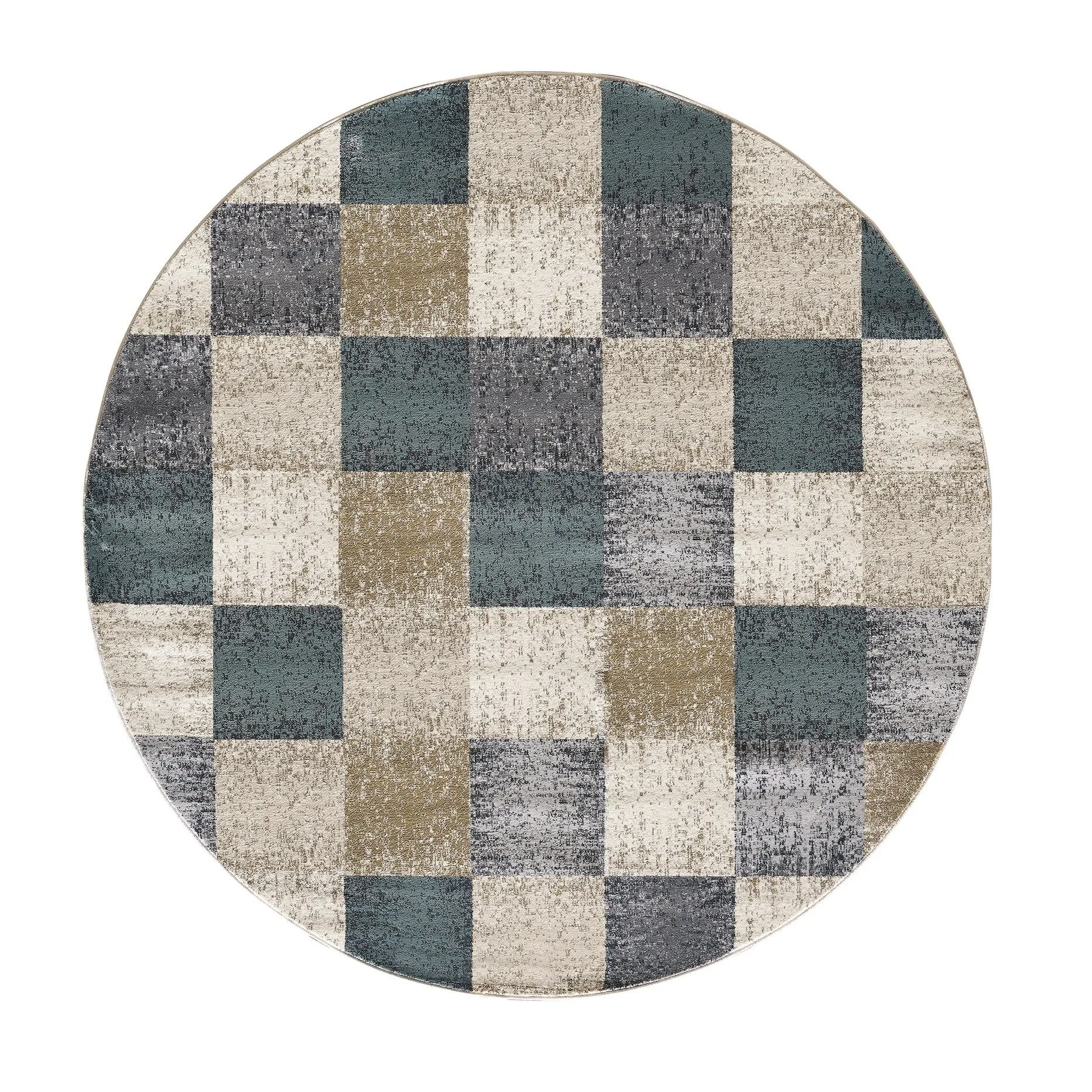 Domani Basics Distressed Colorblock Rug