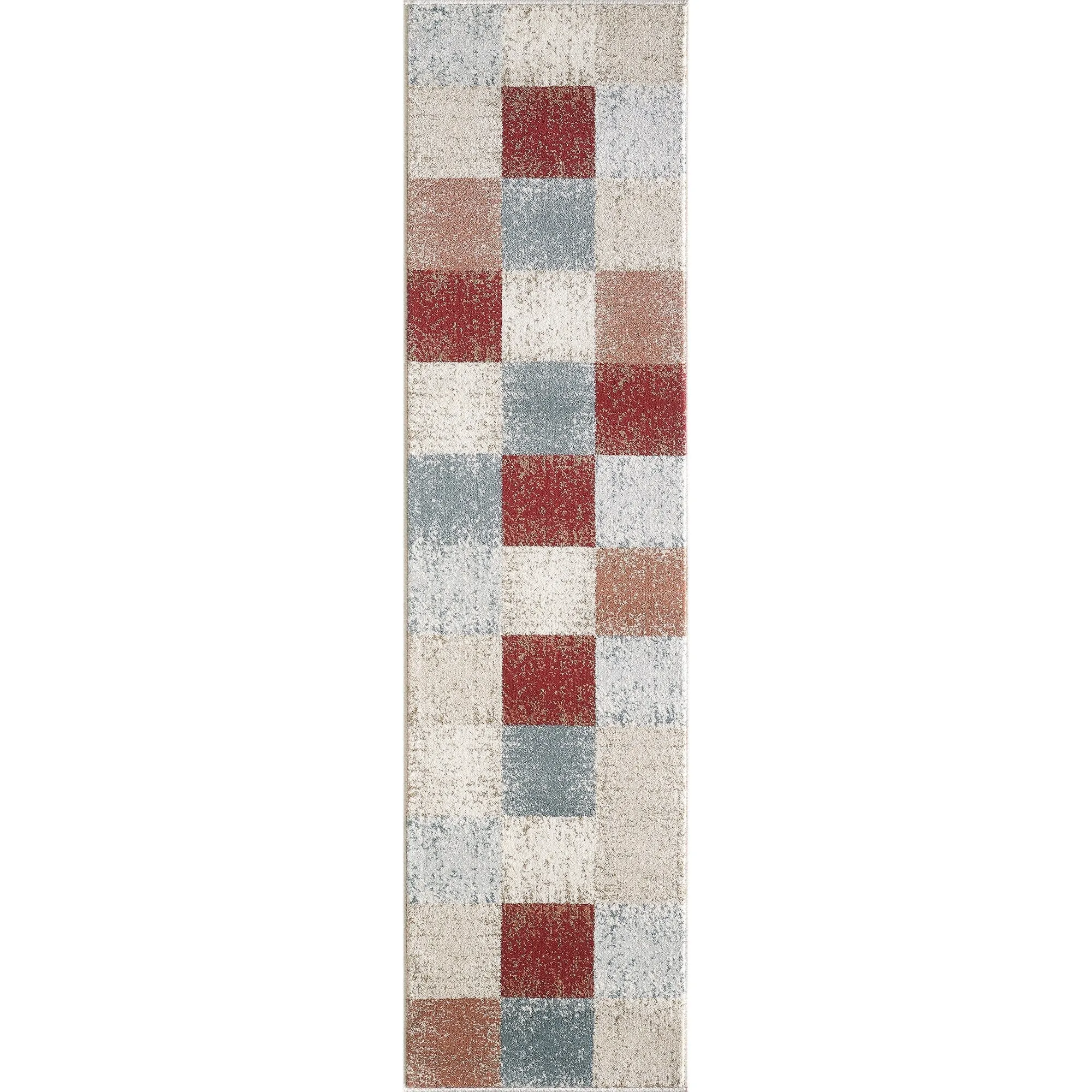 Domani Basics Distressed Colorblock Rug