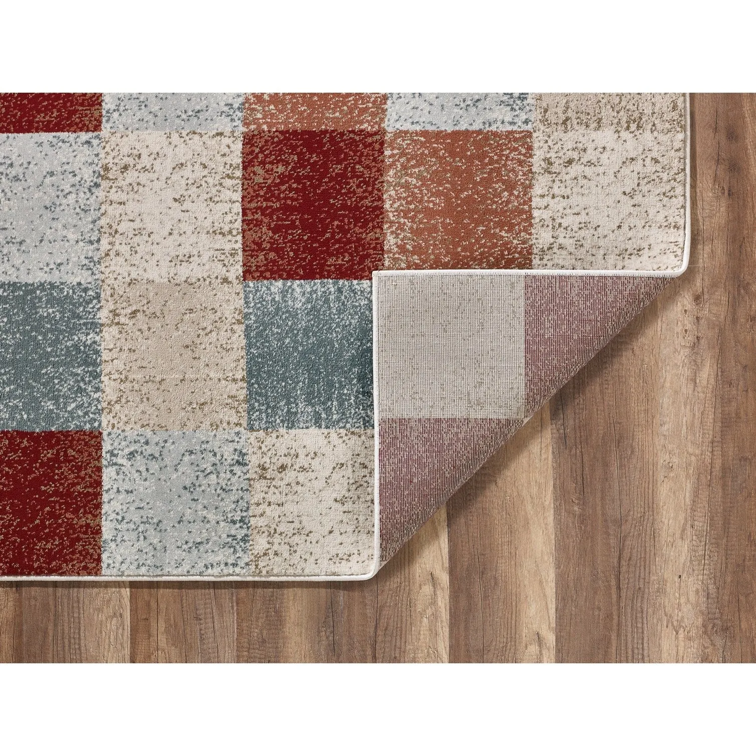 Domani Basics Distressed Colorblock Rug