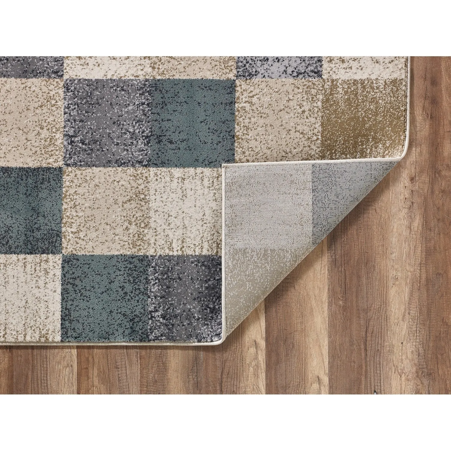 Domani Basics Distressed Colorblock Rug