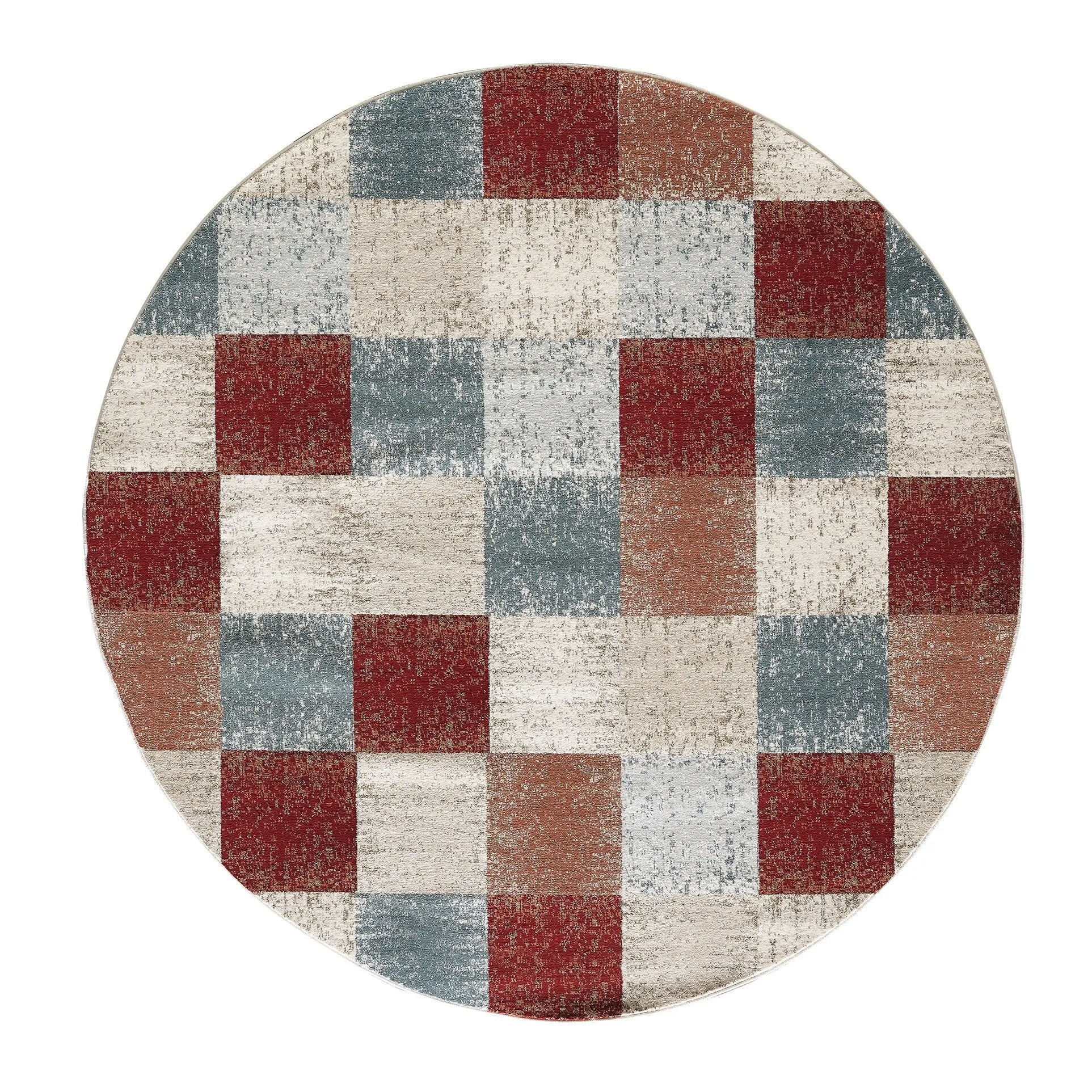 Domani Basics Distressed Colorblock Rug
