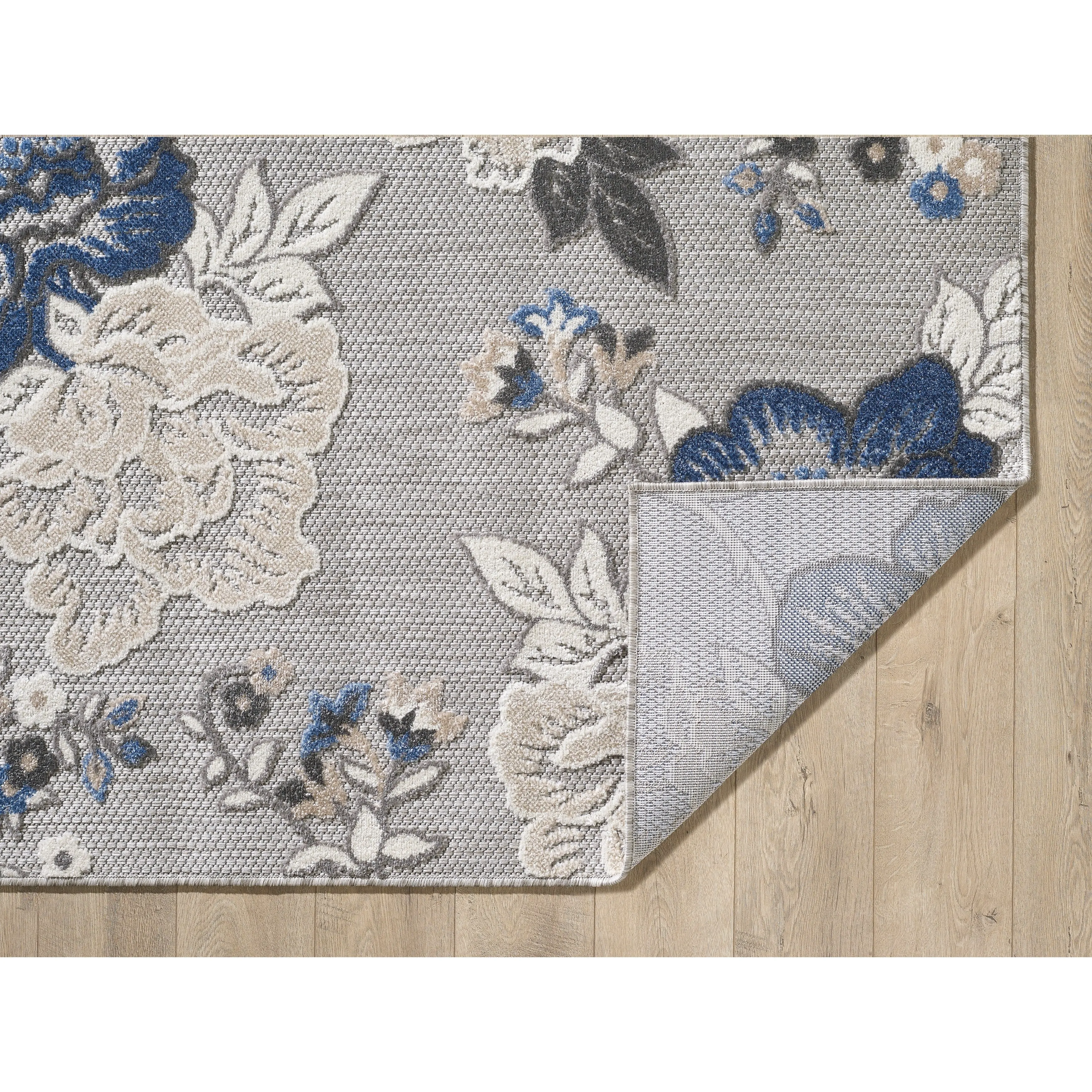 Domani Napa Floral Chic Indoor / Outdoor Area Rug