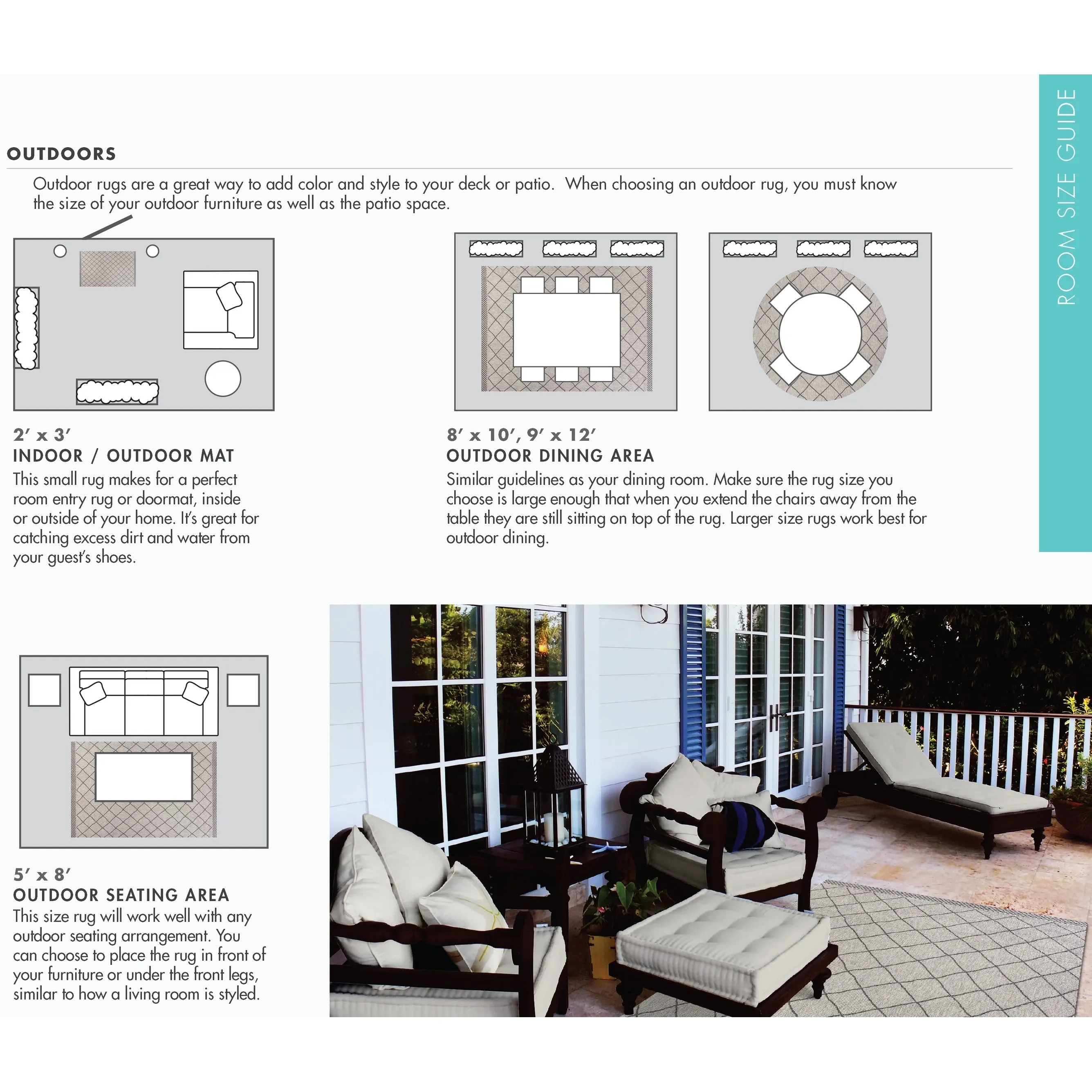 Domani Napa Floral Chic Indoor / Outdoor Area Rug