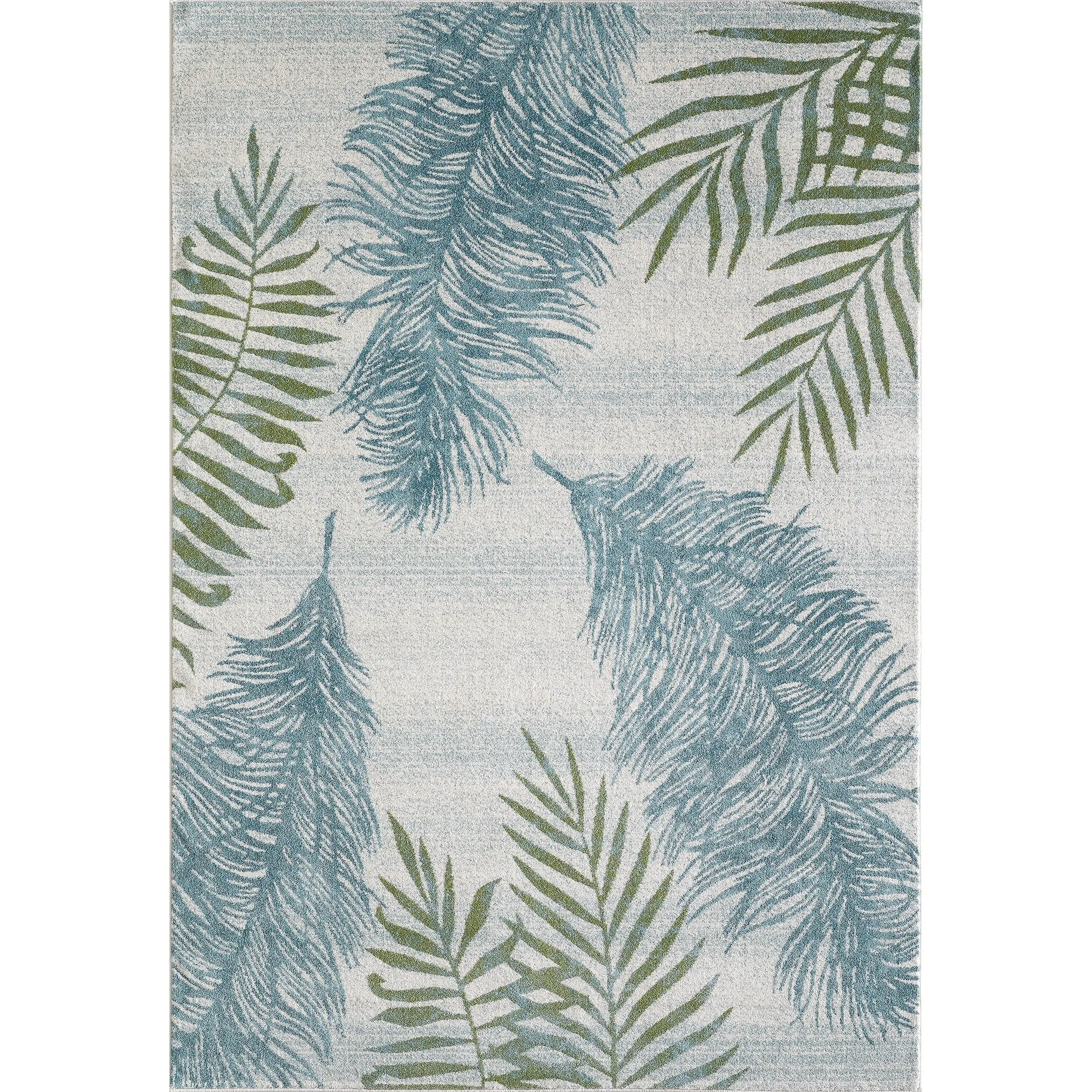 Domani Seaside Palms Tropical Rug