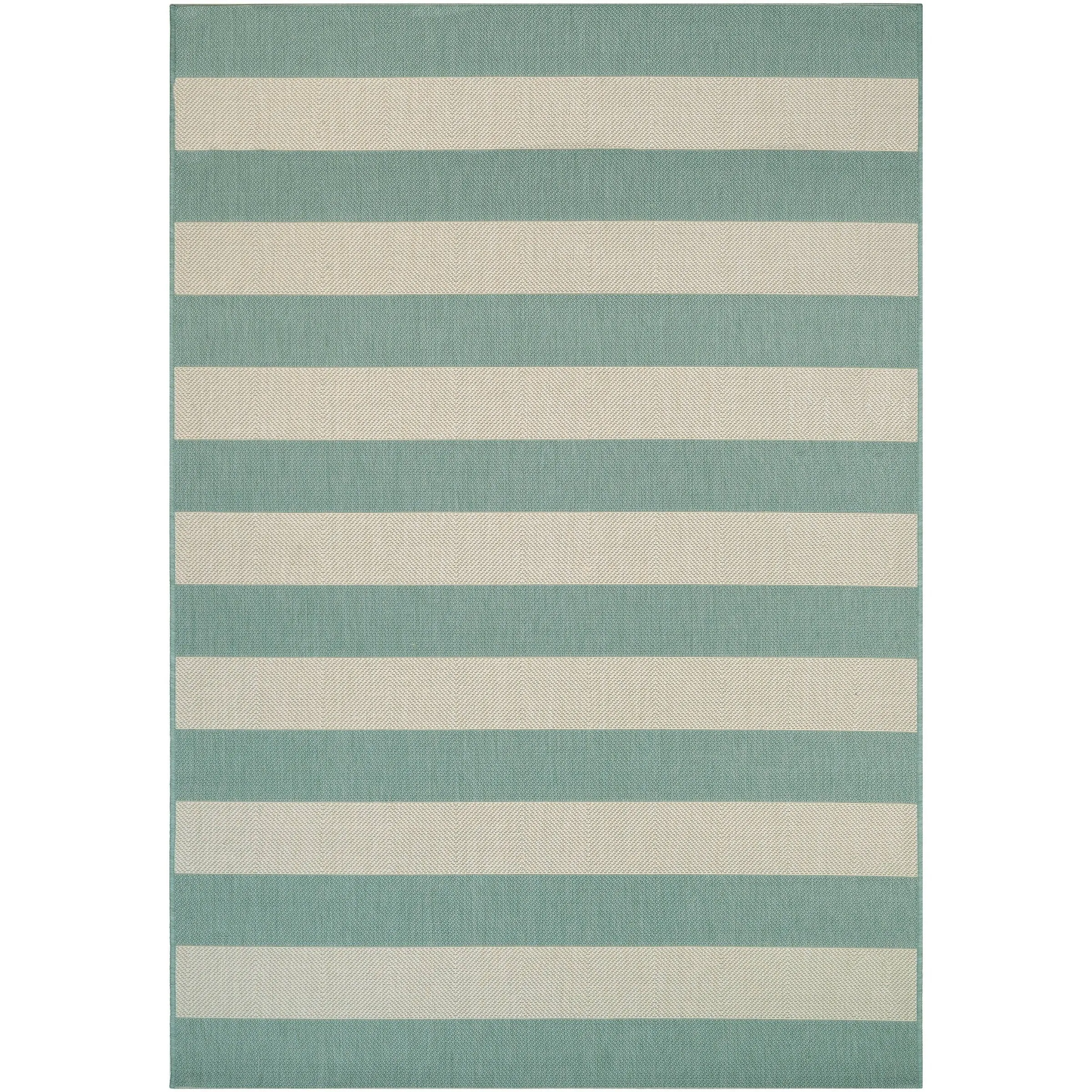 Dream Decor Rugs Hampton Striped Indoor Outdoor Area Rug