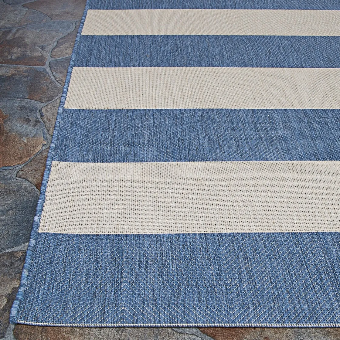 Dream Decor Rugs Hampton Striped Indoor Outdoor Area Rug