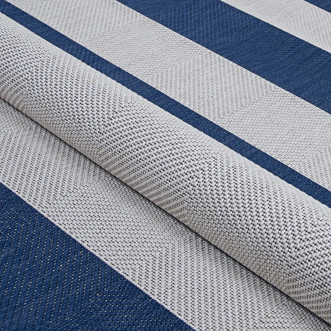 Dream Decor Rugs Hampton Striped Indoor Outdoor Area Rug